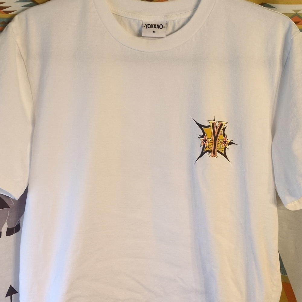 Yokkao White Short-Sleeve Graphic Tee